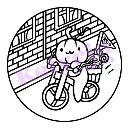 Page de coloriage - À fond les bonbons !