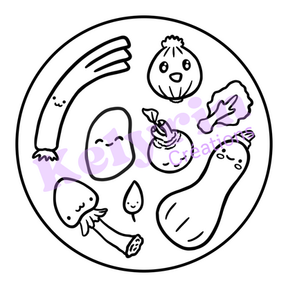 Page de coloriage - Tout pour la bonne soupe