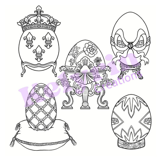 Page de coloriage - Les Oeufs Fabuleux