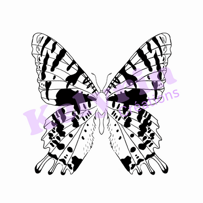 Page de coloriage - Madagascar Sunset Moth (chrysiridia rhipheus)